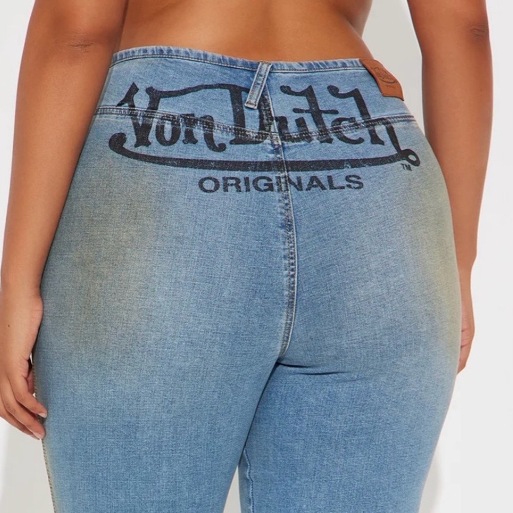 Von Dutch Women's Light Blue Skinny Jeans